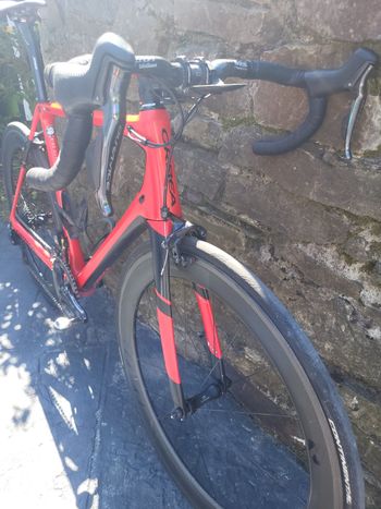 Used Orbea ORCA M10iLTD 2018 2018 Road & Gravel, Red — image 7 of 11