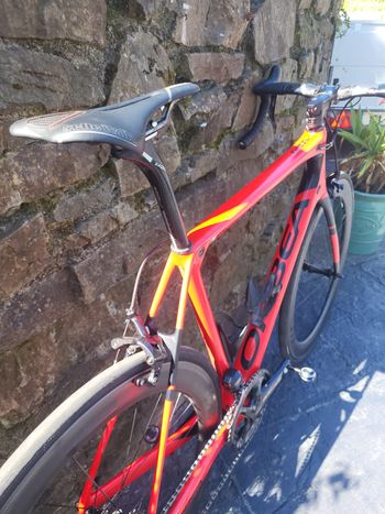 Used Orbea ORCA M10iLTD 2018 2018 Road & Gravel, Red — image 6 of 11