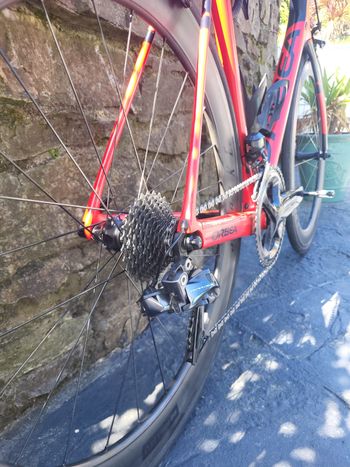 Used Orbea ORCA M10iLTD 2018 2018 Road & Gravel, Red — image 5 of 11