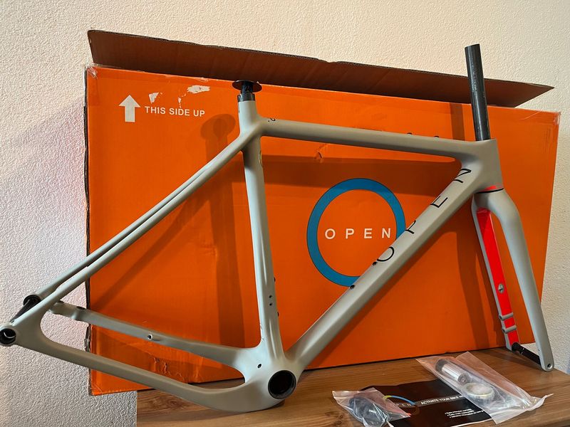 Used OPEN U.P. Mat Grey 2024 Road & Gravel