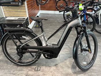 Used Cannondale Tesoro Neo X 1 Step-Thru Grey Small 2024 Road & Gravel