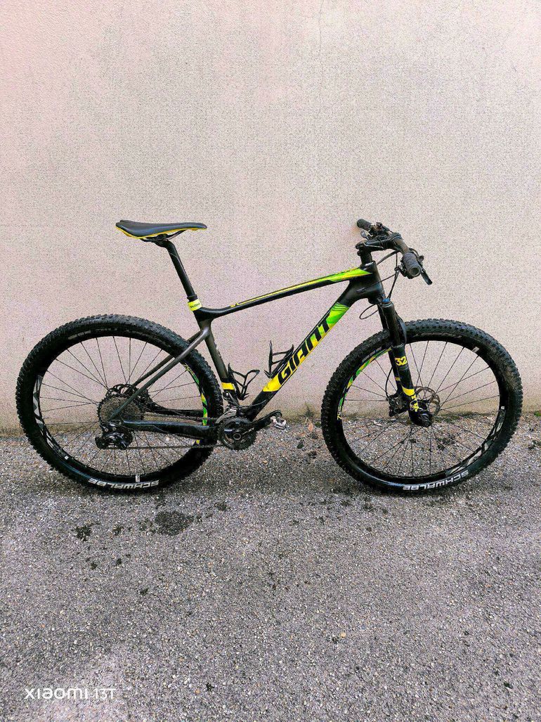 Used Giant XTC Advanced 29 1 2017 2017 Mountainbike, Schwarz, 29 — image 2 of 4