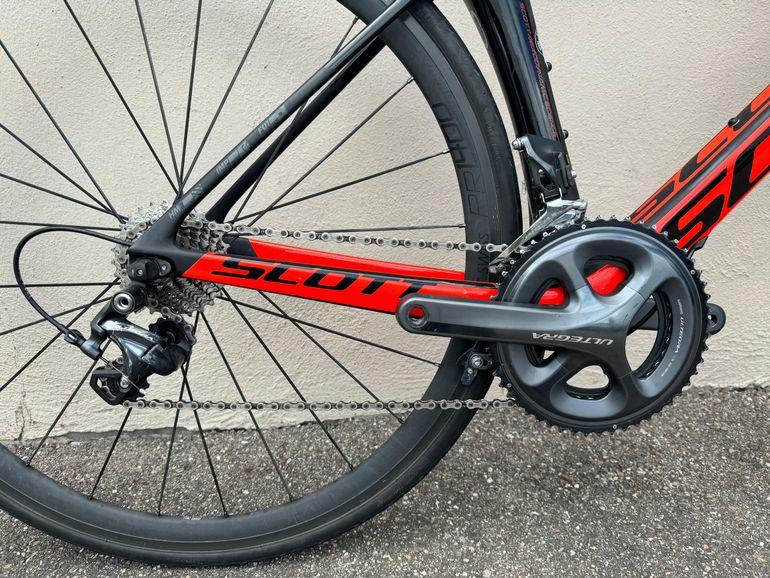 Used Scott Foil 20 2017 2017 Road & Gravel, Red — image 5 of 30