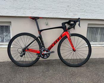 Used Scott Foil 20 2017 2017 Road & Gravel, Red — image 2 of 30