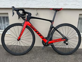 Used Scott Foil 20 2017 2017 Road & Gravel, Red — image 3 of 30