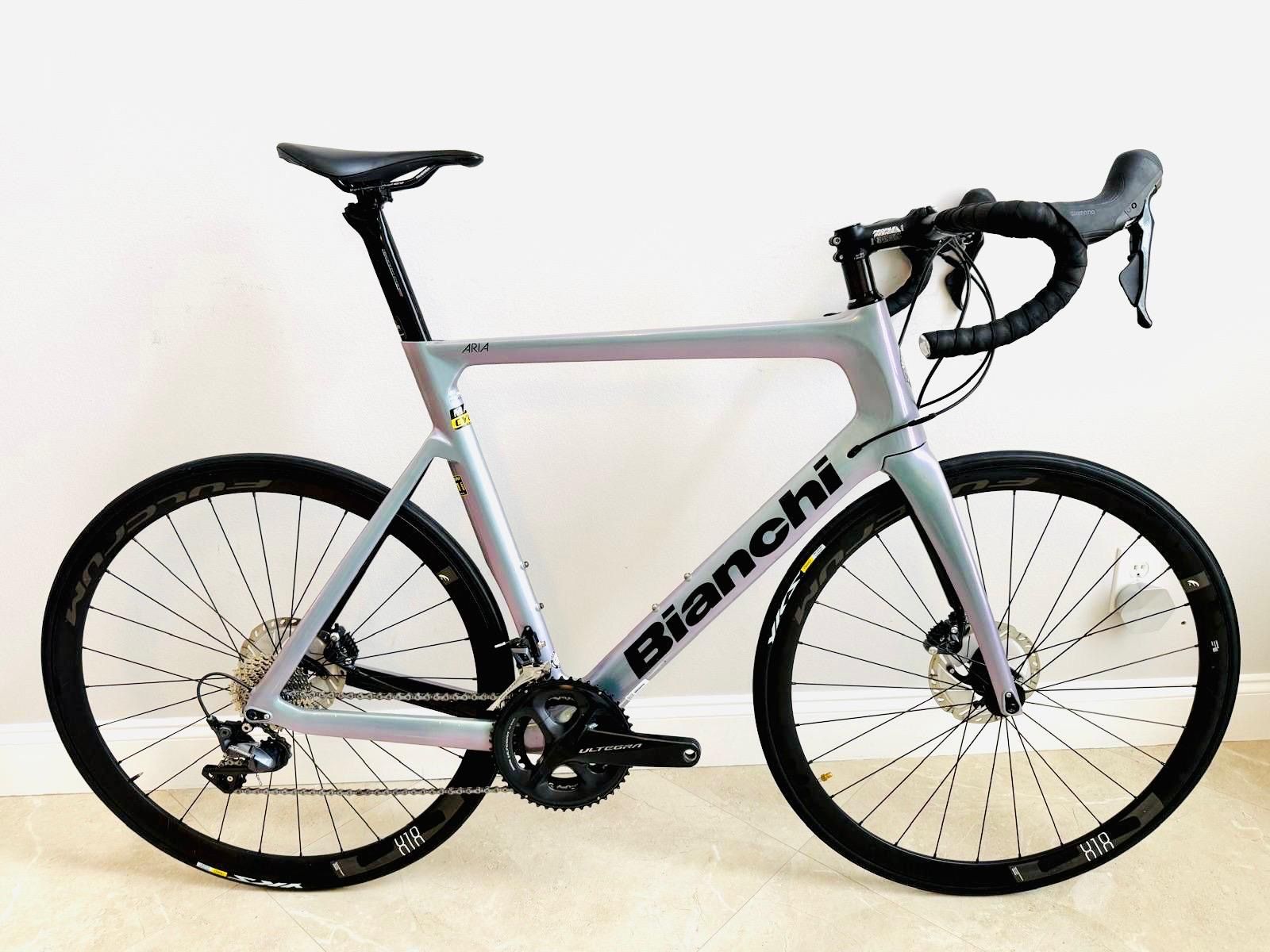 Bianchi ARIA 105 Di2 Summer time dream りす】Bianchi ARIA 105 Di2