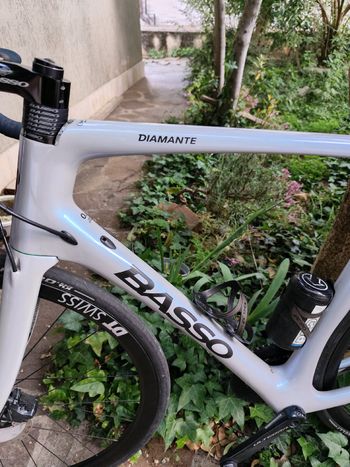 Used Basso Diamante Disk Ultegra Di2 2021 2021 Road & Gravel, White — image 15 of 22