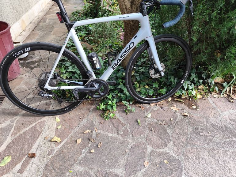 Used Basso Diamante Disk Ultegra Di2 2021 2021 Road & Gravel, White — image 8 of 22
