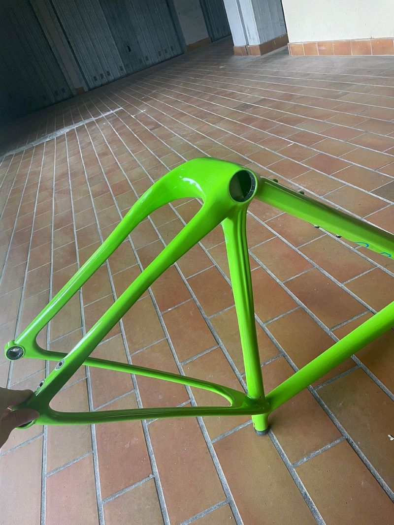Open U.P. EKAR Frameset 2025 Road & Gravel usato, Verde — immagine 8 di 10