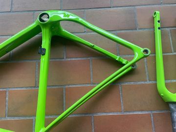 Open U.P. EKAR Frameset 2025 Road & Gravel usato, Verde — immagine 6 di 10