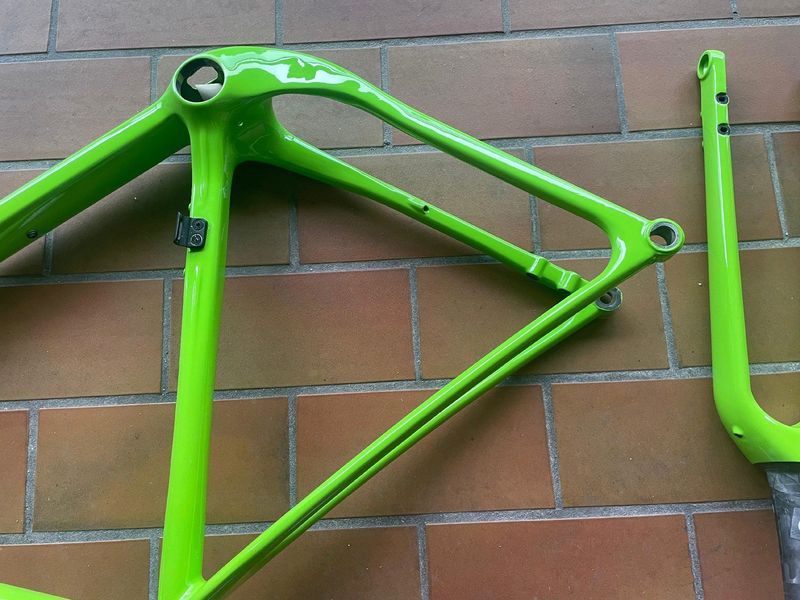 Open U.P. EKAR Frameset 2025 Road & Gravel usato, Verde — immagine 6 di 10