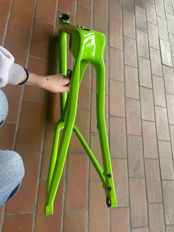 Open U.P. EKAR Frameset 2025 Road & Gravel usato, Verde — immagine 10 di 10