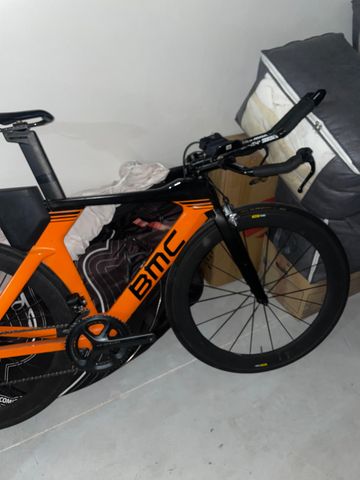 Used BMC Timemachine 02 ONE 2018 2018 Road & Gravel, Orange — image 2 of 6