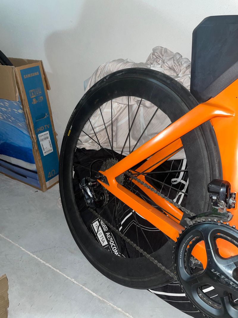 Used BMC Timemachine 02 ONE 2018 2018 Road & Gravel, Orange — image 5 of 6