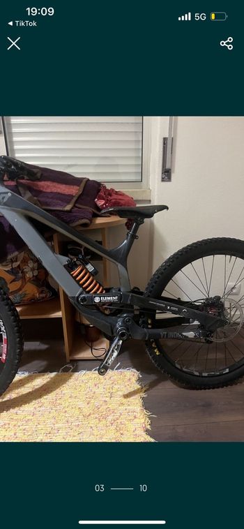 Used YT Industries Tues Shimano ZEE 2019 Mountainbike, Light Gray — image 3 of 8