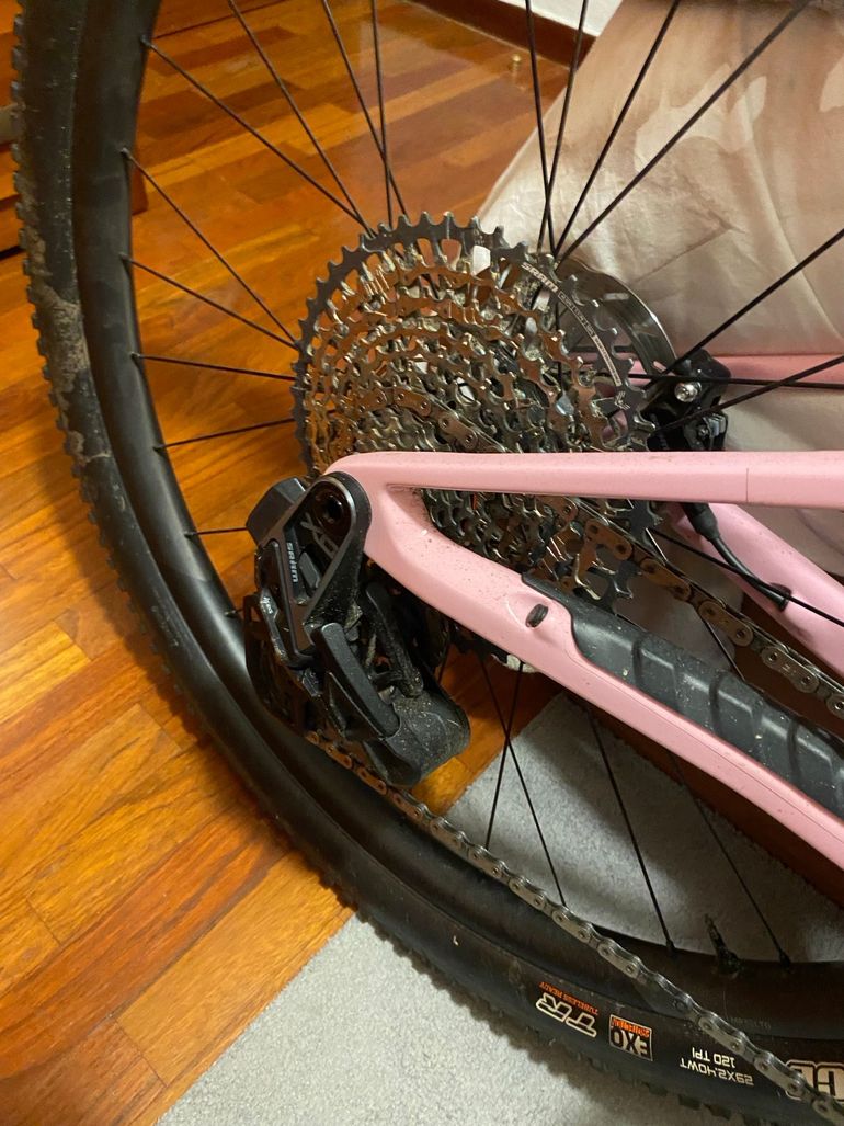 Brugt Orbea Oiz Sram X0 EAGLE AXS 2024 Mountainbike — billede 3 af 4