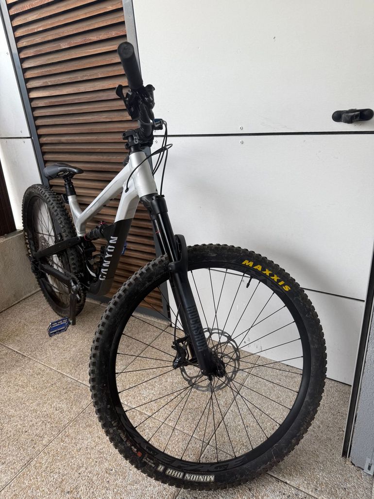 Used Canyon Spectral 125 AL 5 2024 2024 Mountainbike, Light Gray, 29 — image 3 of 3
