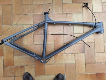 Used Vitus VR Frameset 2021 Mountainbike, Light Gray — image 2 of 6