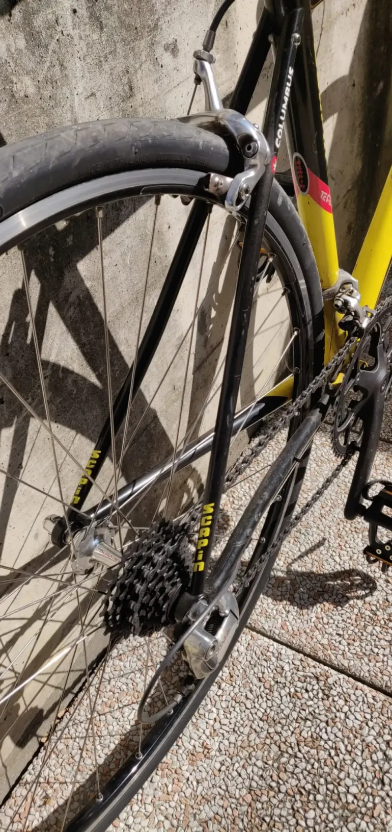 Used SCAPIN Eos Pro Team 1999 Road & Gravel, Rot — image 3 of 6
