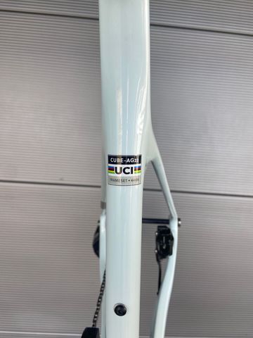 Used CUBE AGREE C:62, PRO 2023 2023 Road & Gravel, White — image 8 of 17