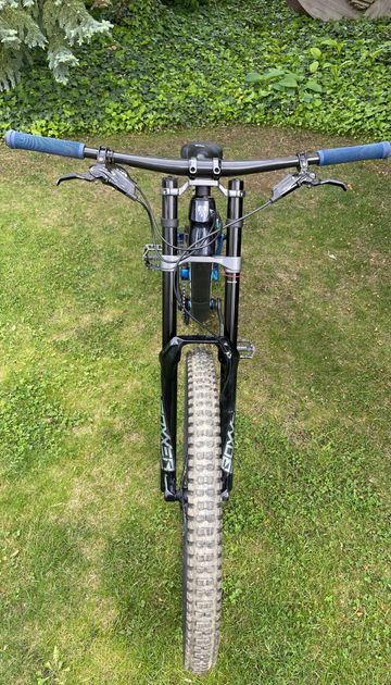 Trek Session 9 X01 2022 2022 Mountainbike usato, Blu — immagine 4 di 9