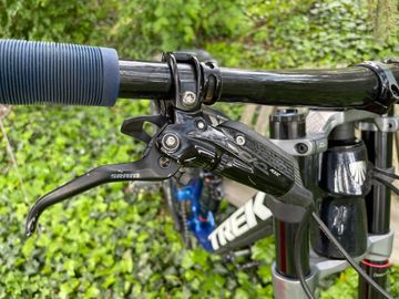 Trek Session 9 X01 2022 2022 Mountainbike usato, Blu — immagine 5 di 9