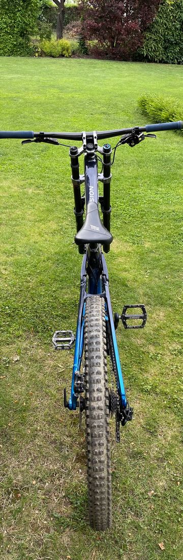 Trek Session 9 X01 2022 2022 Mountainbike usato, Blu — immagine 3 di 9