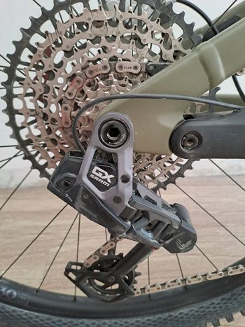 Used CUBE STEREO HYBRID ONE44 HPC TM 2025 2025 Mountainbike, Green, 27.5, 29 — image 3 of 7