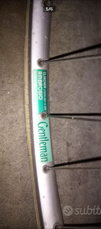 Used Fausto Coppi Record Ora 42 1996 Road & Gravel, Red — image 5 of 6