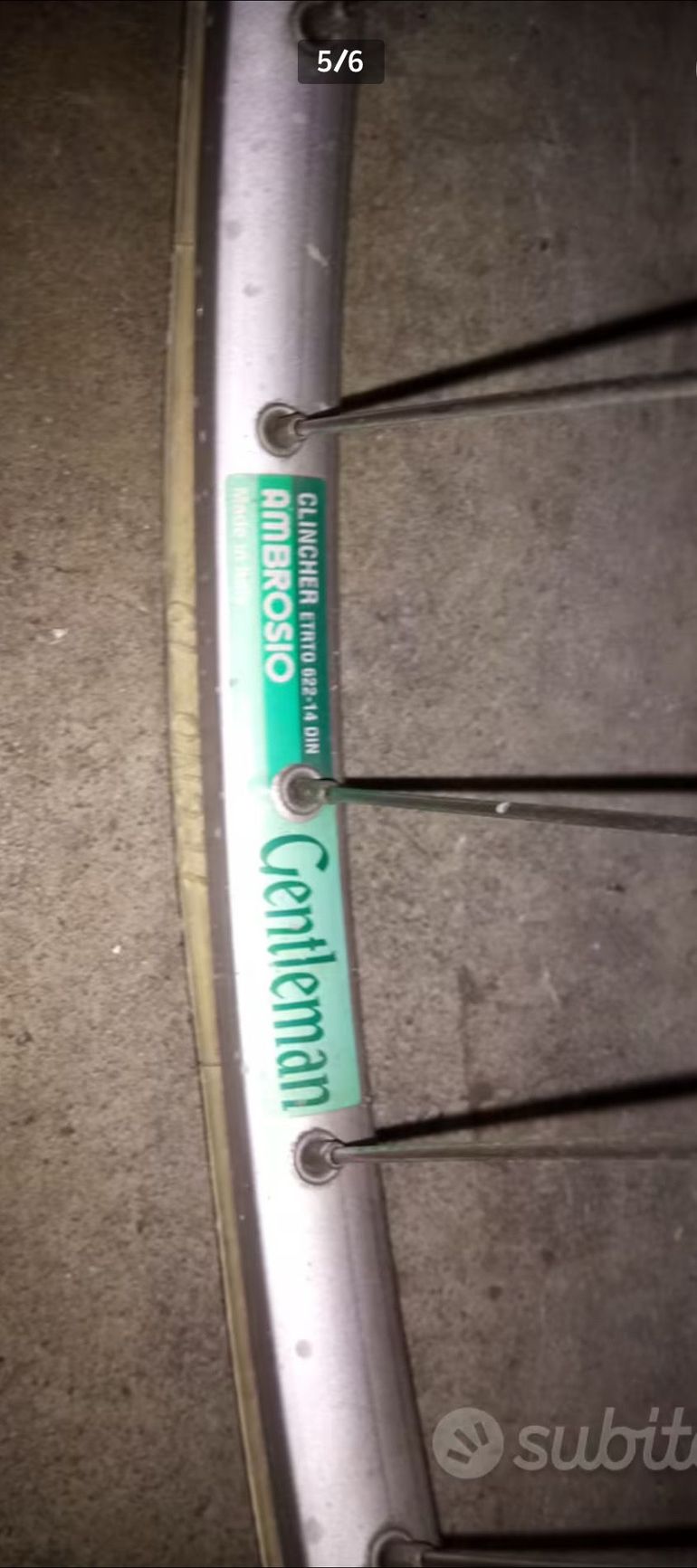 Used Fausto Coppi Record Ora 42 1996 Road & Gravel, Red — image 5 of 6