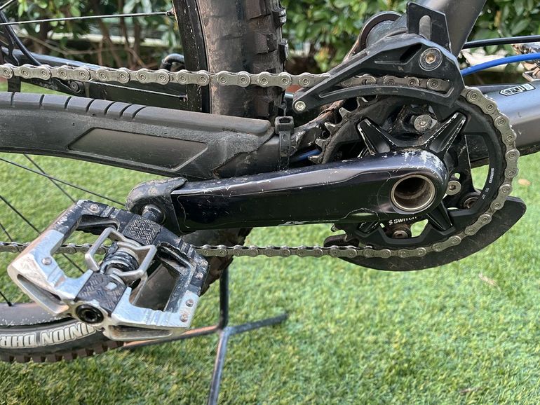 Commencal META SX OHLINS EDITION 2022 2022 Mountainbike usato, Grigio chiaro — immagine 16 di 17