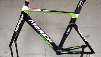 Used Merida Reacto team Frameset 2015 Road & Gravel, Black — image 2 of 23