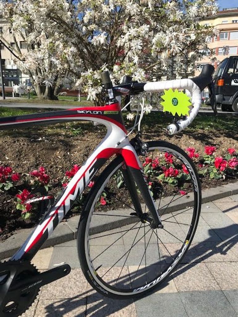 Time Scylon 2017 Road & Gravel usato, Rosso — immagine 4 di 4