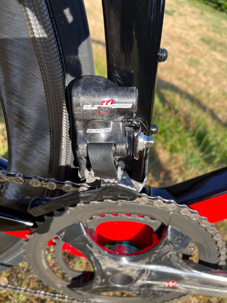 Ridley Noah Fast Super Record 2018 Road & Gravel usato, Rosso — immagine 3 di 9