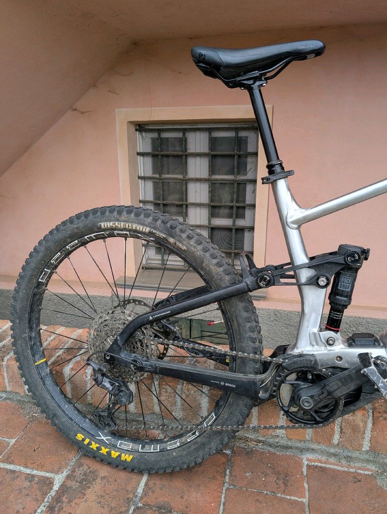 Used Bergamont E-Trailster Expert 2022 2022 Mountainbike, Light Gray, 29 — image 3 of 6