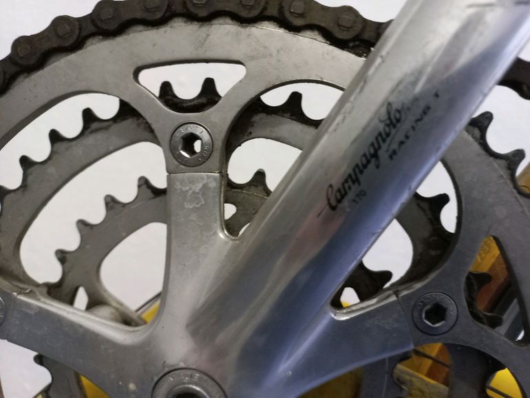 Used Fausto Coppi Alluminio K14 1990 Road & Gravel, White — image 8 of 12