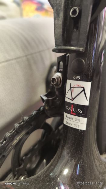 Used Look 695 Aerolight 2017 Road & Gravel, Black — image 6 of 19