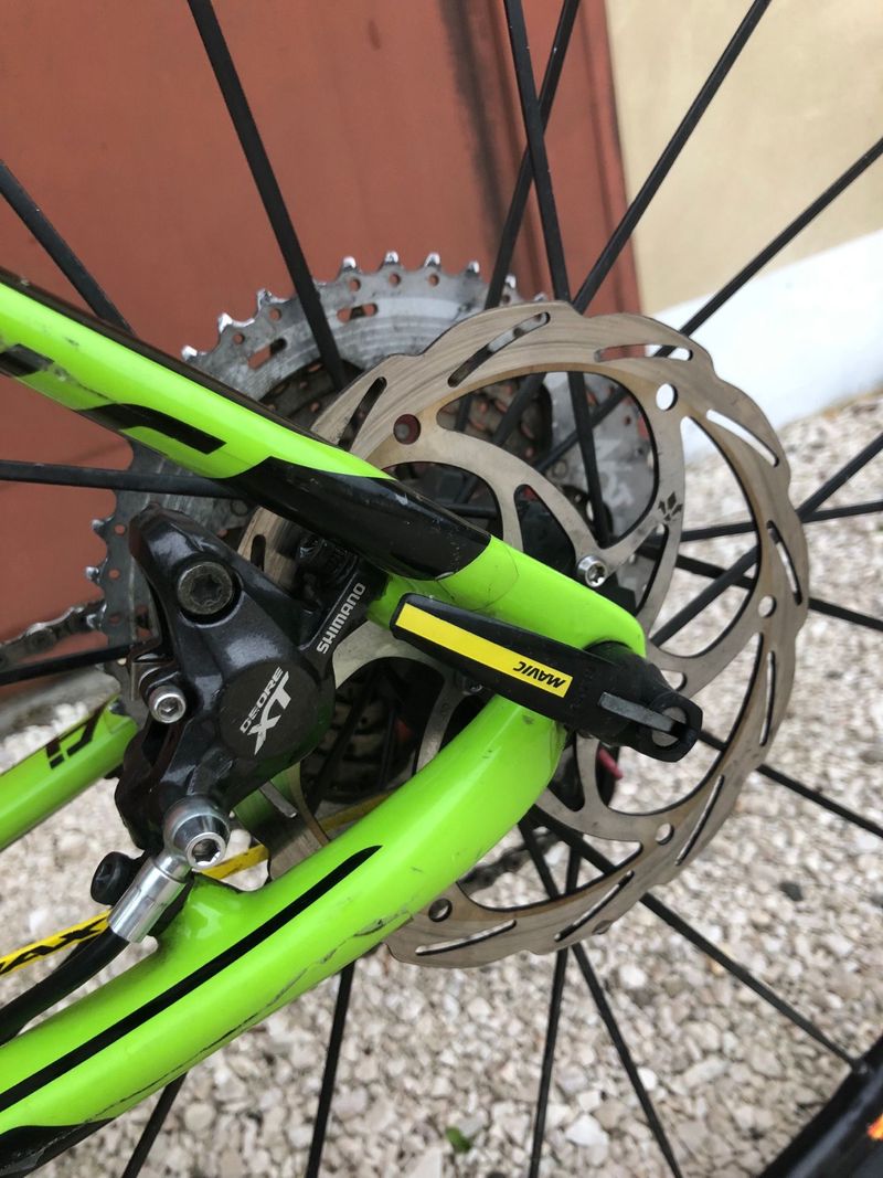 Used Cannondale F-si Shimano XTR 2018 Mountainbike, Green — image 8 of 14