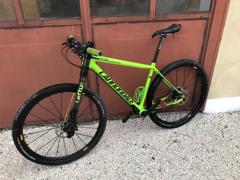 Used Cannondale F-si Shimano XTR 2018 Mountainbike, Green — image 2 of 14