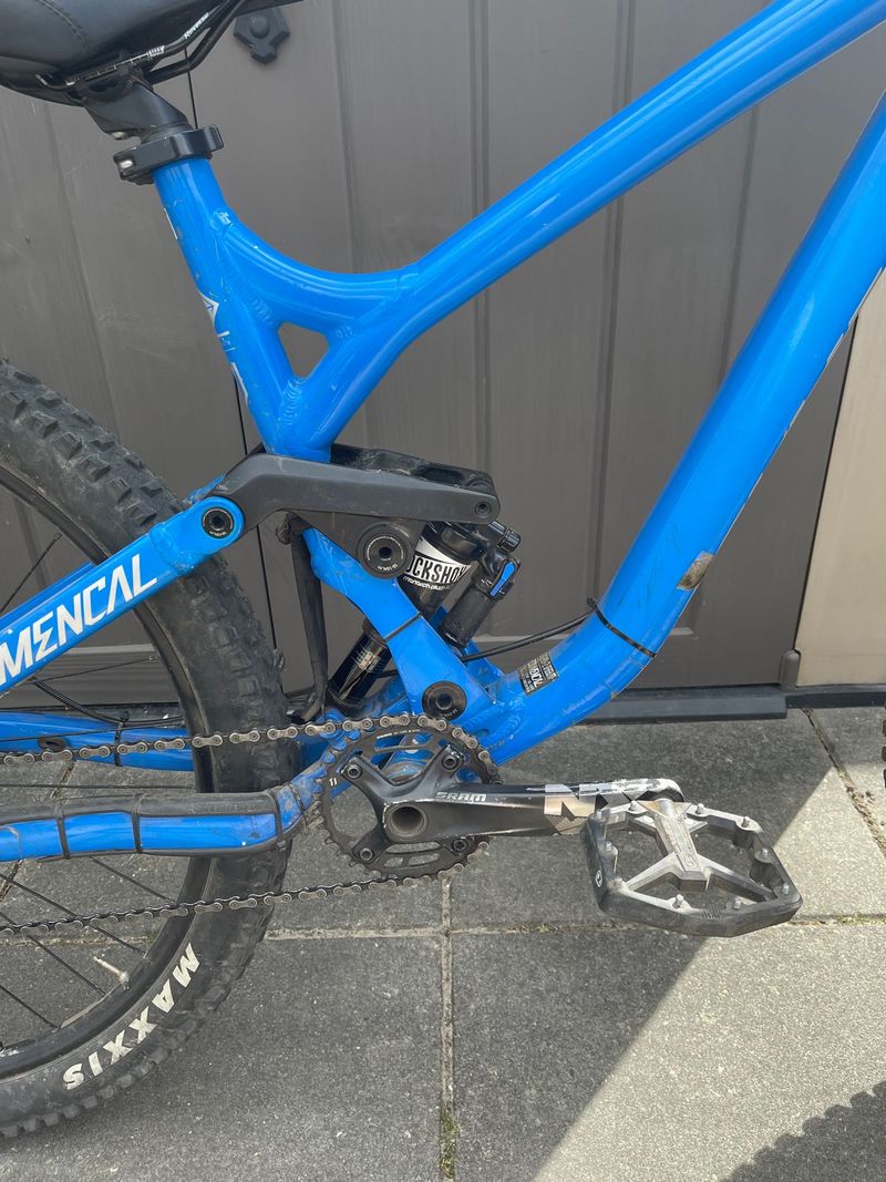 Gebrauchtes Commencal META SX Single Speed / Fixed Gear 2018 Mountainbike, Blau, 27, 5 (650B) — Bild 4 von 8