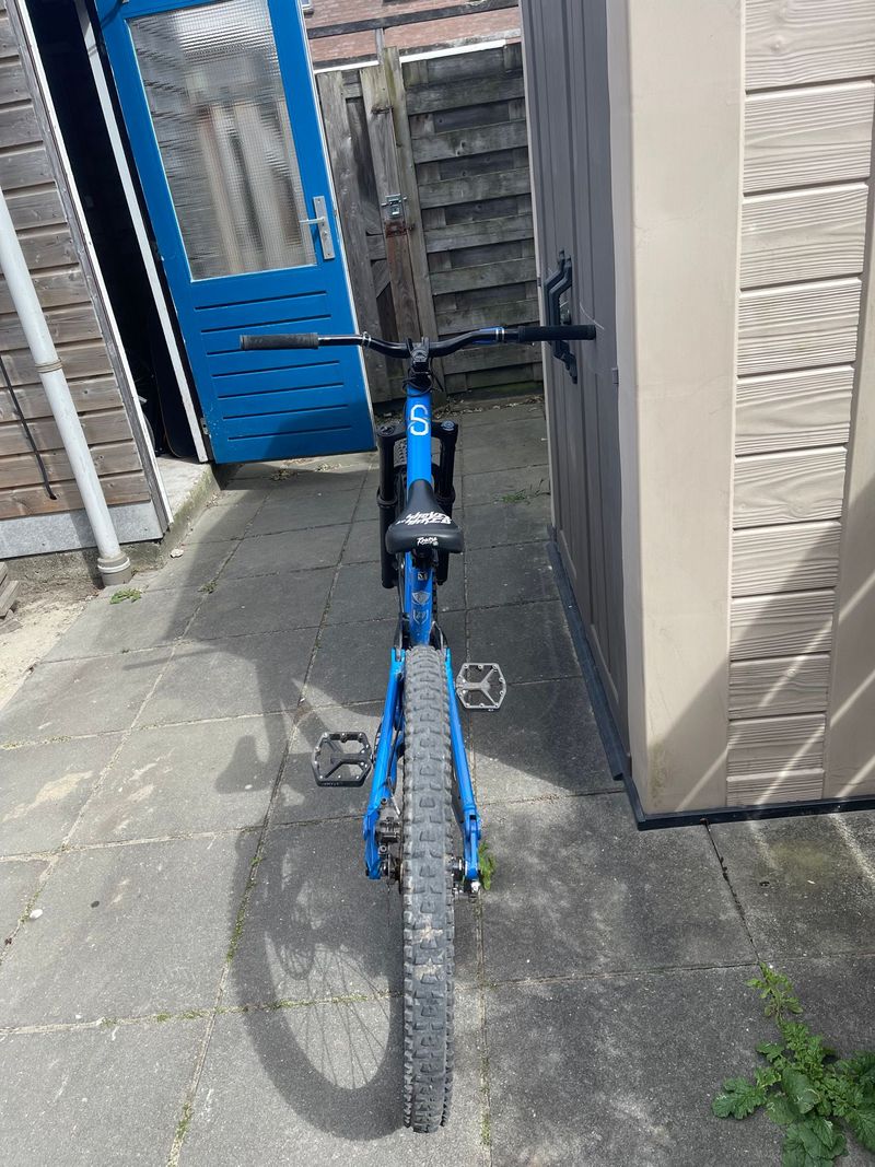 Gebrauchtes Commencal META SX Single Speed / Fixed Gear 2018 Mountainbike, Blau, 27, 5 (650B) — Bild 7 von 8