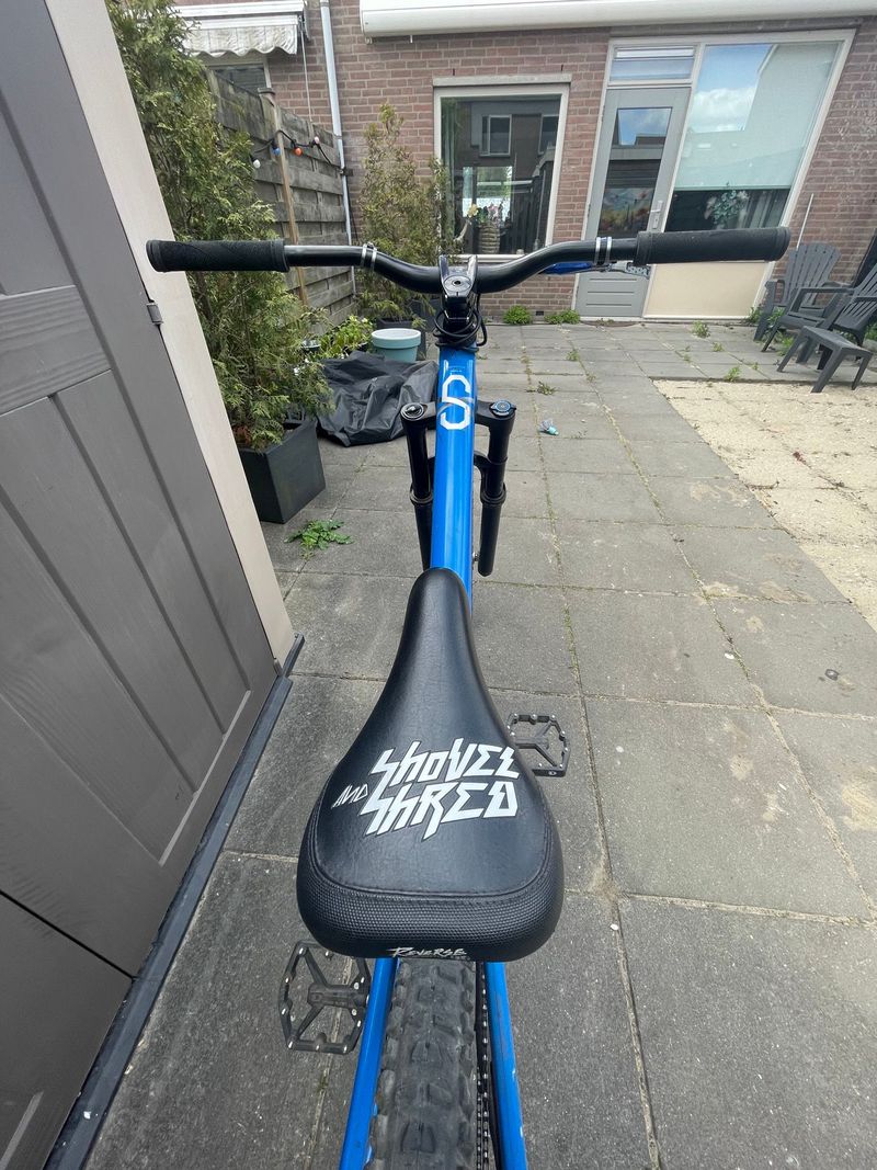 Gebrauchtes Commencal META SX Single Speed / Fixed Gear 2018 Mountainbike, Blau, 27, 5 (650B) — Bild 5 von 8
