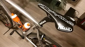 Used Pinarello F8 2018 Road & Gravel, Light Gray — image 4 of 8