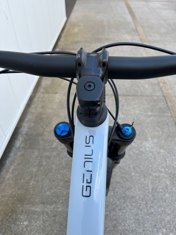 Used Scott Genius 920 2022 2022 Mountainbike, Light Gray, 29 — image 7 of 17