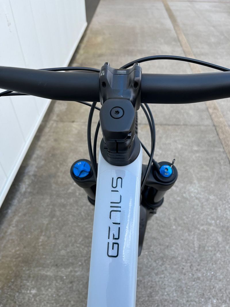 Used Scott Genius 920 2022 2022 Mountainbike, Light Gray, 29 — image 7 of 17