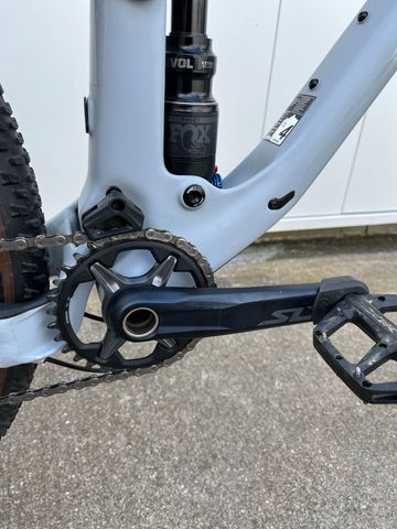 Used Scott Genius 920 2022 2022 Mountainbike, Light Gray, 29 — image 14 of 17