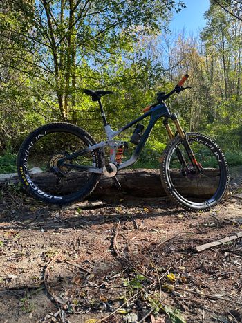 Gebrauchtes Giant Reign Advanced 2024 Mountainbike, Blau — Bild 9 von 9