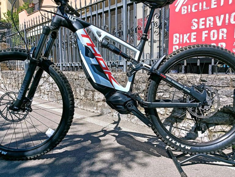 Gebrauchtes Thok MIG Sram Eagle Transmission XX SL 2024 Mountainbike, Weiß — Bild 4 von 4
