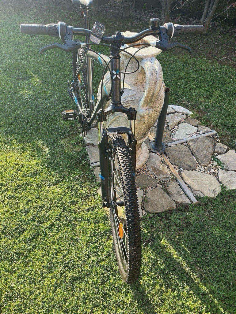Used ROCKRIDER 27.5" Mountain Bike ST 100 2021 2021 Mountainbike, Light Gray, 27.5 — image 2 of 8