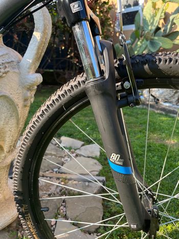 Used ROCKRIDER 27.5" Mountain Bike ST 100 2021 2021 Mountainbike, Light Gray, 27.5 — image 7 of 8